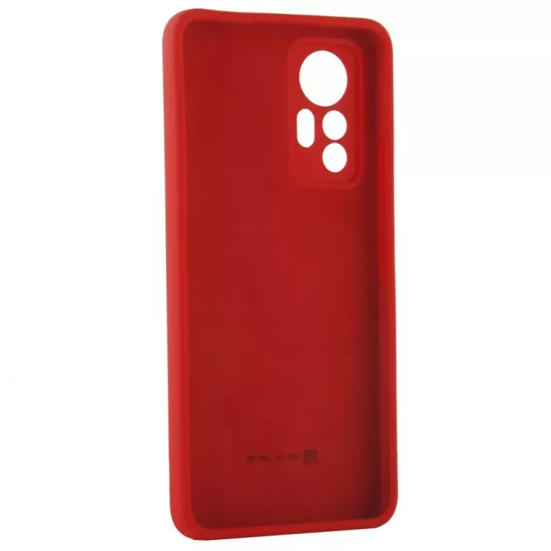 Evelatus Xiaomi 12 Lite Premium Soft Touch Silikonhülle Rot