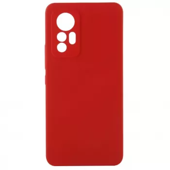 Evelatus Xiaomi 12 Lite Premium Soft Touch Silikonhülle Rot