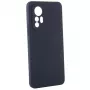 Evelatus Xiaomi 12 Lite Premium Soft Touch Silikonhülle Mitternachtsblau