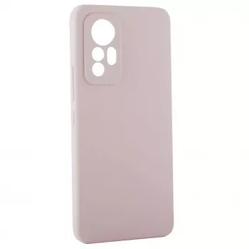 Evelatus Xiaomi 12 Lite Premium Soft Touch Silikonhülle Sand Pink