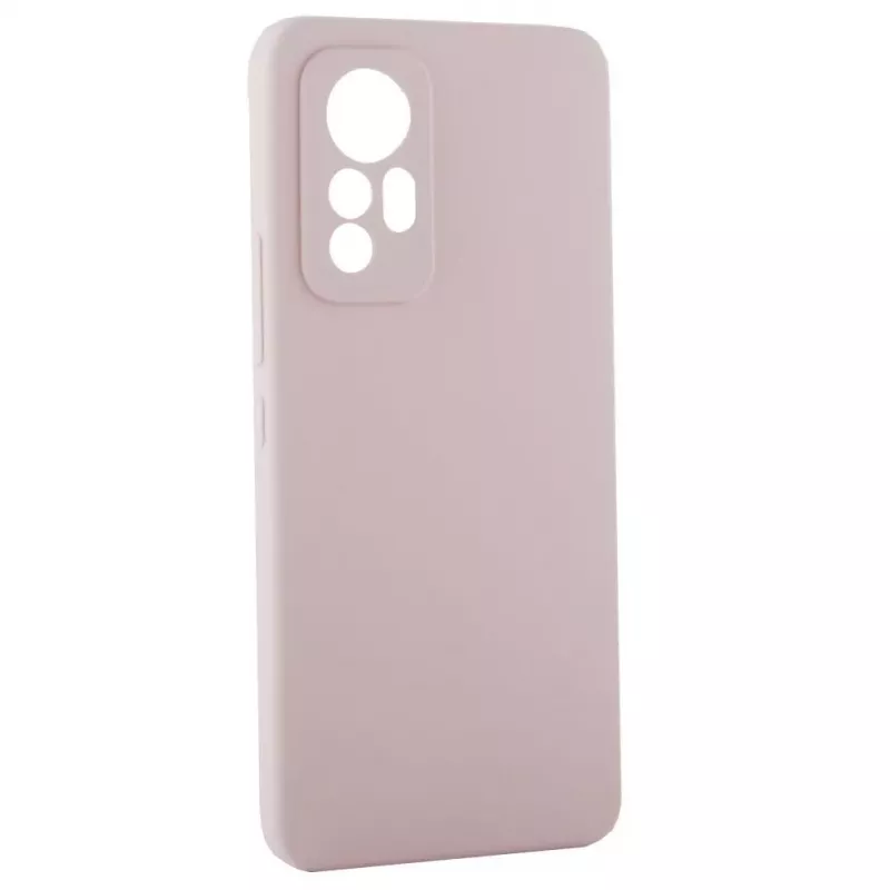 Evelatus Xiaomi 12 Lite Premium Soft Touch Silikonhülle Sand Pink