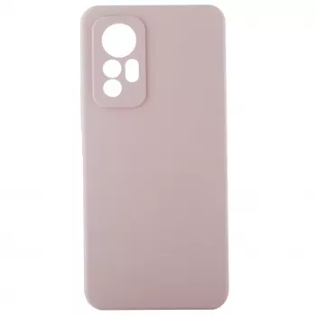 Evelatus Xiaomi 12 Lite Premium Soft Touch Silikonhülle Sand Pink
