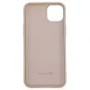 Evelatus Apple iPhone 14 Plus 6.7 Zoll Nano Silikon Hülle Soft Touch TPU Beige