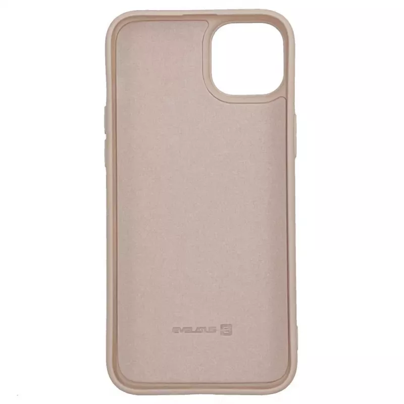 Evelatus Apple iPhone 14 Plus 6.7 Zoll Nano Silikon Hülle Soft Touch TPU Beige