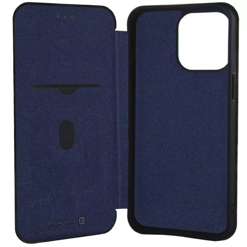 Evelatus Apple iPhone 14 Pro 6.1 Book Case Blau