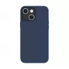 Evelatus Apple iPhone 14 Plus Genuine Leather Case with MagSafe Blau