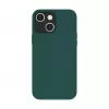 Evelatus Apple iPhone 14 Plus Echtes Leder Case mit MagSafe Dunkelgrün