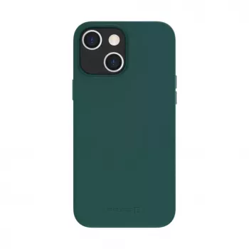 Evelatus Apple iPhone 14 Plus Echtes Leder Case mit MagSafe Dunkelgrün