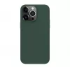 Evelatus Apple iPhone 14 Pro Max Genuine Leather Case mit MagSafe Dunkelgrün