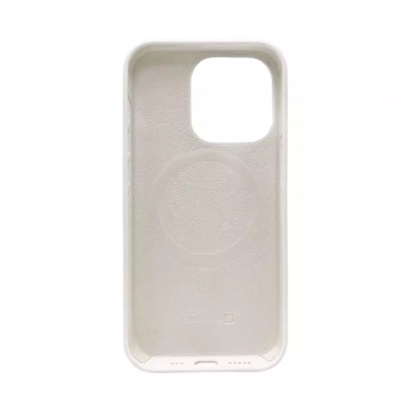Evelatus Apple iPhone 12 Pro Premium Magsafe Soft Touch Silicone Case Weiß