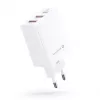 Evelatus ETC06 Reiseladegerät EU-Wand 3 Ports 32W USB-C / USB-A2 Weiß