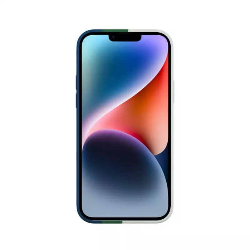 Evelatus Apple iPhone 14 Silikonhülle Mehrfarbig Grün