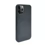 iLike Apple iPhone 12 / 12 Pro Silikon-Kunststoff-Hülle Eco Print Design Schwarz