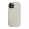 iLike Apple iPhone 12 Pro Max Silikonhülle Eco Print Design Weiß
