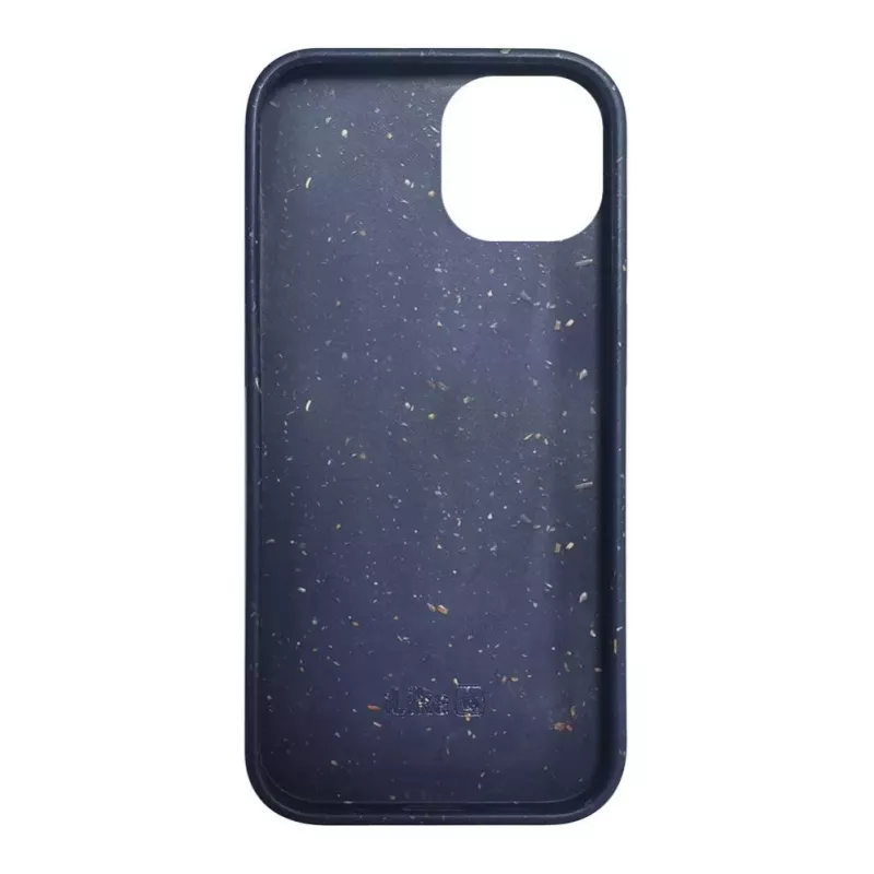 iLike Apple iPhone 13 Silikon-Kunststoffhülle Eco Print Design Blau