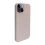 iLike Apple iPhone 14 Silikon-Kunststoffhülle Eco Print Design Beige