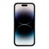 iLike Apple iPhone 14 Pro Max Silikon-Kunststoffhülle Eco Print Design Schwarz