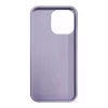 iLike Apple iPhone 14 Pro Max Silikon-Kunststoff-Hülle Eco Print Design Blume Lila