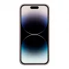 iLike Apple iPhone 14 Pro Silikon-Kunststoff-Hülle Eco Print Design Beige