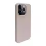 iLike Apple iPhone 14 Pro Silikon-Kunststoff-Hülle Eco Print Design Beige