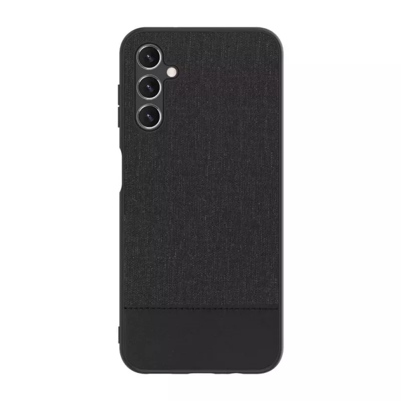 iLike Samsung Galaxy A14 5G Kunstleder-Rückseite Schwarz