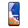 iLike Samsung Galaxy A14 5G Plastic Leather Back Cover Gray