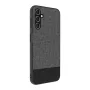 iLike Samsung Galaxy A14 5G Plastic Leather Back Cover Gray