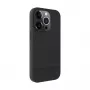 iLike Apple iPhone 14 Pro Plastic Leather Back Cover Black