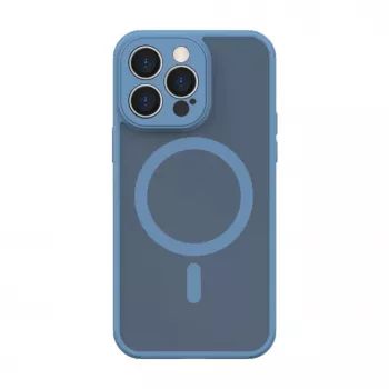 Evelatus Apple iPhone 13 Pro Hybrid Case mit MagSafe und Kameraschutz PC+TPU Hellblau