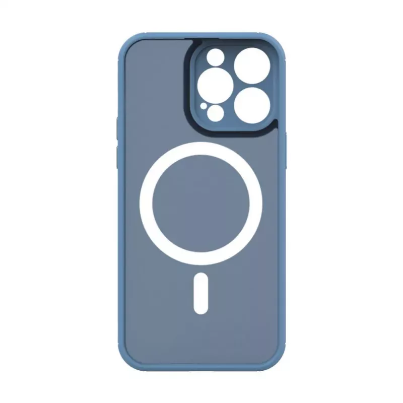 Evelatus Apple iPhone 13 Pro Hybrid Case mit MagSafe und Kameraschutz PC+TPU Hellblau