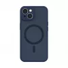 Evelatus Apple iPhone 14 Hybrid Case mit MagSafe und Kameraschutz PC+TPU Blau