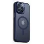 Evelatus Apple iPhone 14 Pro Max Hybrid Case mit MagSafe und Kameraschutz PC+TPU Blau