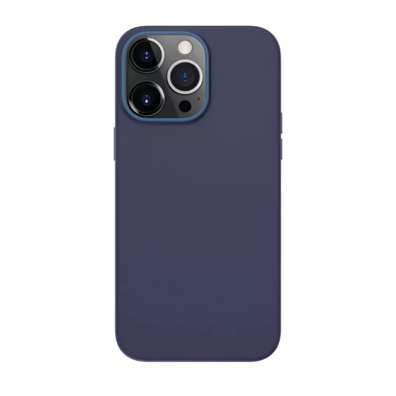 Evelatus Apple iPhone 13 Pro Genuine Leather Case with MagSafe Blau