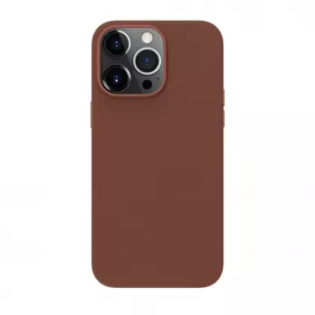 Evelatus Apple iPhone 14 Pro Max Genuine Leather Case with MagSafe Braun