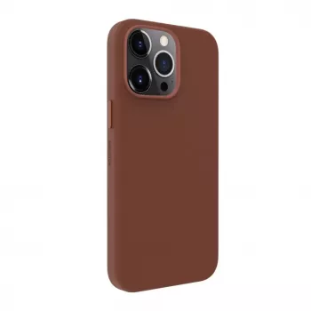 Evelatus Apple iPhone 14 Pro Max Genuine Leather Case with MagSafe Braun