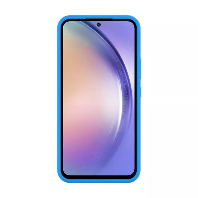 Evelatus Samsung Galaxy A54 Premium Soft Touch Silicone Case Blau