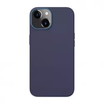Evelatus Apple iPhone 13 Premium MagSafe Soft Touch Silicone Case Blau