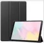Evelatus Galaxy Tab A7 10.4 (2022) Folio Case mit Imitat-Mikrofaser-Innenfutter - Schwarz