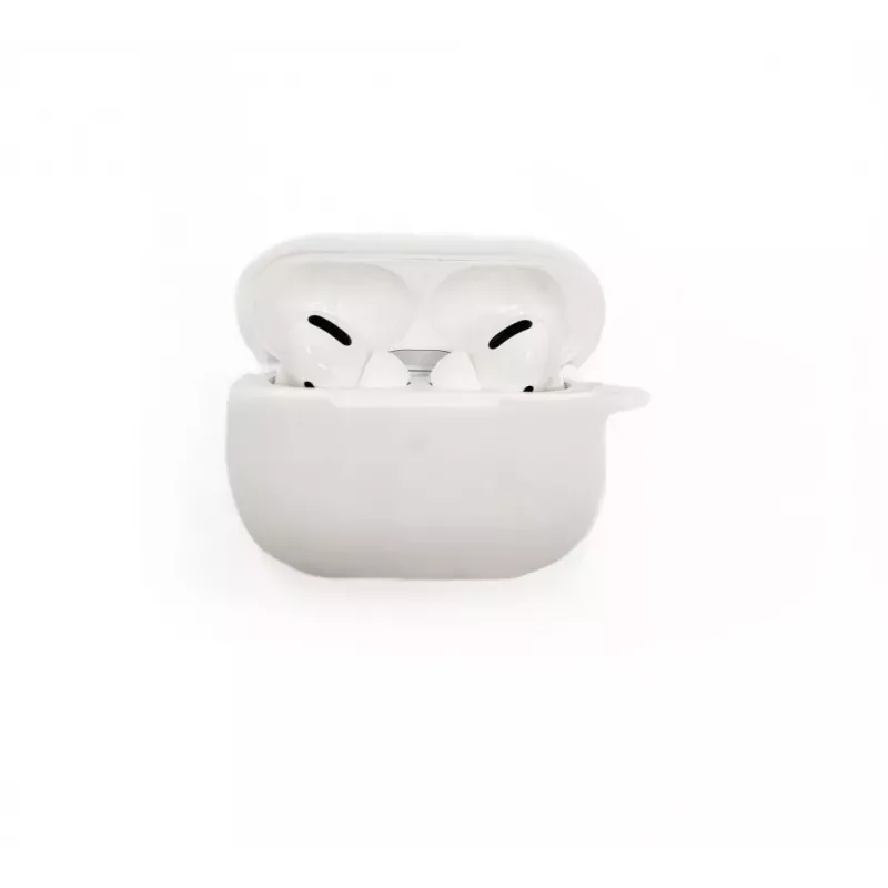 Evelatus Apple AirPods Pro 2 Silikonhülle Weiß