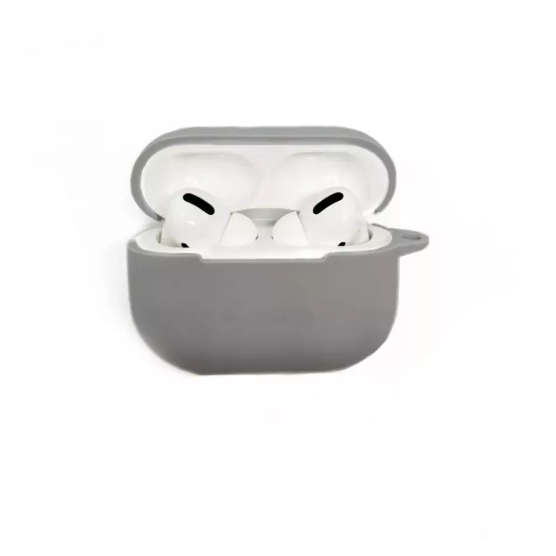 Evelatus Apple AirPods Pro 2 Silikonhülle Silber