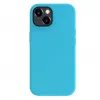 Evelatus Apple iPhone 15 Premium Soft Touch Silikonhülle Cyan Blau