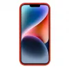 Evelatus Apple iPhone 15 Premium Soft Touch Silikonhülle Rot