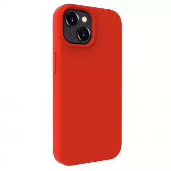 Evelatus Apple iPhone 15 Premium Soft Touch Silikonhülle Rot