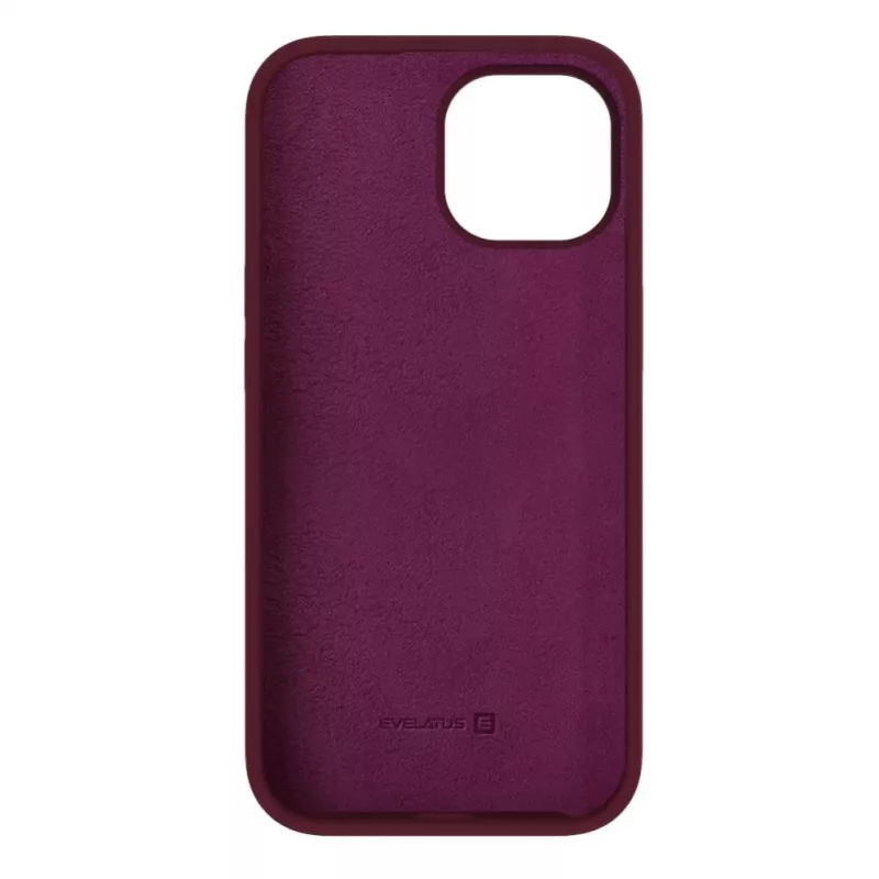 Evelatus Apple iPhone 15 Plus Premium Soft Touch Silicone Case Black