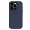 Evelatus Apple iPhone 15 Pro Premium Soft Touch Silikonhülle Mitternachtsblau