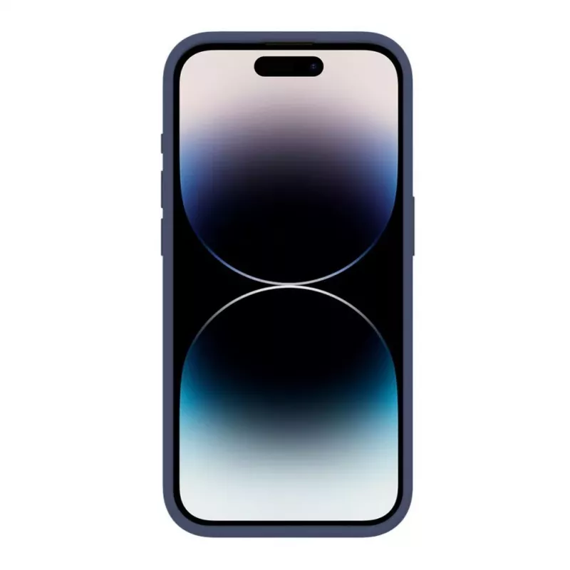 Evelatus Apple iPhone 15 Pro Premium Soft Touch Silikonhülle Mitternachtsblau