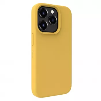 Evelatus Apple iPhone 15 Pro Premium Soft Touch Silikonhülle Gold