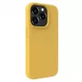 Evelatus Apple iPhone 15 Pro Premium Soft Touch Silikonhülle Gold