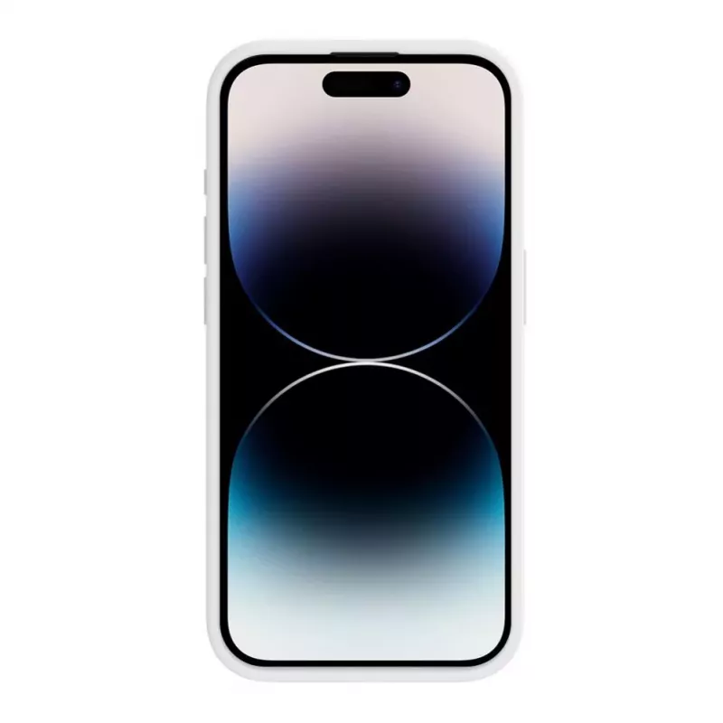 Evelatus Apple iPhone 15 Pro Max Premium Soft Touch Silikonhülle Weiß
