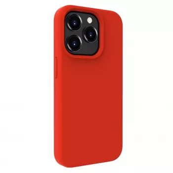 Evelatus Apple iPhone 15 Pro Max Premium Soft Touch Silicone Case Rot